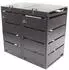 Apex Mülltonnenbox 2 x 240 Liter anthrazitgrau (57060)