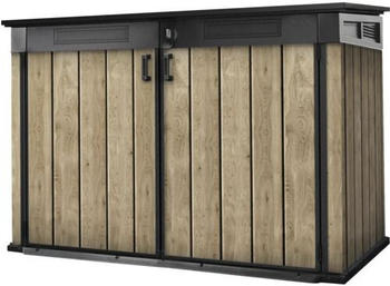 Keter Signature Ashwood Mega 2020 L 190,5x109,3cm Holzoptik anthrazit/braun