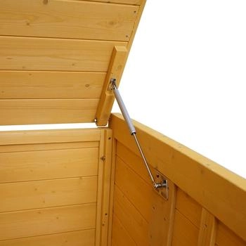 MCW Mülltonnenbox-Erweiterung H75 1 x 240 Liter 120 x 68 x 104 cm braun – Praktische Funktionalität trifft auf langlebiges Design