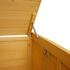 MCW Mülltonnenbox-Erweiterung H75 1 x 240 Liter 120 x 68 x 104 cm braun