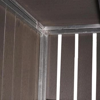 MCW Mülltonnenbox-Erweiterung J28 1 x 240 Liter 115 x 66 x 76 cm anthrazit – Praktische Handhabung für den Alltag