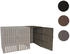 MCW Mülltonnenbox-Erweiterung J28 1 x 240 Liter 115 x 66 x 76 cm braun