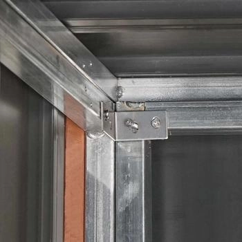 MCW Mülltonnenbox-Erweiterung J28 1 x 240 Liter 117 x 79 x 105 cm grau – Praktische Funktionalität trifft auf ansprechendes Design