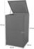 MCW Mülltonnenverkleidung E25 1 x 120 Liter 110 x 65 x 66 cm schwarz