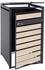 MCW Mülltonnenverkleidung J81 1 x 240 Liter 117 x 68 x 80 cm Buche-Holzoptik hellbraun