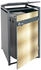 MCW Mülltonnenverkleidung J82 1 x 240 Liter 117 x 68 x 80 cm gold