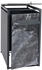 MCW Mülltonnenverkleidung J82 1 x 240 Liter 117 x 68 x 80 cm Marmor-Optik dunkel