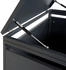 MCW Mülltonnenverkleidung J82 4 x 240 Liter 117 x 264 x 80 cm Marmor-Optik dunkel