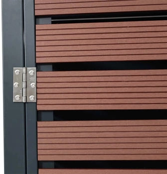 MCW Mülltonnenverkleidung K14 3 x 240 Liter 119 x 205 x 84 cm Walnuss-Holzoptik – MCW Mülltonnenverkleidung K14 3 x 240 Liter 119 x 205 x 84 cm Walnuss-Holzoptik für stilvollen Müllschutz
