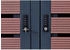 MCW Mülltonnenverkleidung K14 3 x 240 Liter 124 x 200 x 84 cm Walnuss-Holzoptik