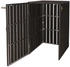 MCW WPC-Mülltonnenverkleidung J28 1 x 240 Liter 115 x 77 x 97 cm anthrazit