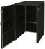 MCW WPC-Mülltonnenverkleidung J28 1 x 240 Liter 117 x 80 x 105 cm anthrazit