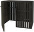 MCW WPC-Mülltonnenverkleidung J28 2 x 240 Liter 115 x 140 x 100 cm anthrazit