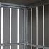 MCW WPC-Mülltonnenverkleidung J28 2 x 240 Liter 115 x 140 x 100 cm grau