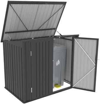 Tepro Universalbox Store Midi 134 x 157,5 x 105 cm anthrazit