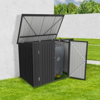 Tepro Universalbox Store Midi 134 x 157,5 x 105 cm anthrazit – Tepro Universalbox Store Midi 134 x 157,5 x 105 cm anthrazit für perfekte Ordnung im Außenbereich