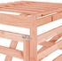vidaXL Mülltonnenbox-Erweiterung 78 x 91,5 x 128,5 cm Massivholz Douglasie natur