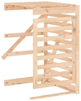 vidaXL Erweiterung f&uuml;r M&uuml;lltonnenbox Massivholz Kiefer