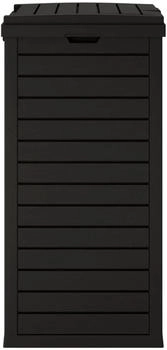 vidaXL Outdoor-Mülltonne 118 Liter 41 x 41 x 86 cm Polypropylen schwarz (1669281) – vidaXL Outdoor-Mülltonne 118 Liter 41 x 41 x 86 cm Polypropylen schwarz für effiziente Abfallentsorgung