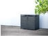 Westmann Mülltonnenbox Kubus Metall 2 x 240 Liter 116 x 132 x 80 cm anthrazit