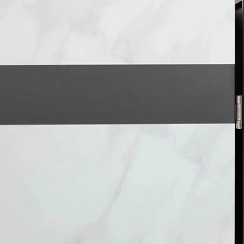 MCW Mülltonnenverkleidung J82 1 x 240 Liter 117 x 68 x 80 cm Marmor-Optik hell – MCW Mülltonnenverkleidung J82 1 x 240 Liter 117 x 68 x 80 cm Marmor-Optik hell für elegante Ordnung