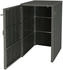MCW WPC-Mülltonnenverkleidung J28 1 x 240 Liter 117 x 80 x 105 cm grau