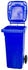 Proregal 2-Rad-Mülltonne MGB HDPE-Kunststoff 120 Liter blau 2 Stk.