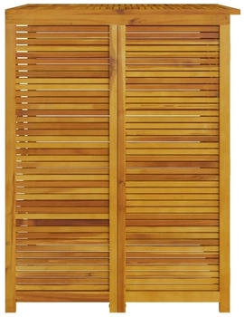 vidaXL Mülltonnenbox für 1 x 240 Liter 70 x 89 x 117 cm Massivholz Akazie – Praktische Gestaltung für mühelose Handhabung