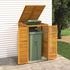 vidaXL Mülltonnenbox für 1 x 240 Liter 70 x 89 x 117 cm Massivholz Akazie