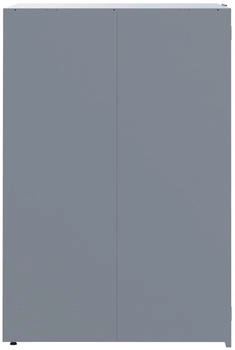 vidaXL Mülltonnenbox für 3 x 240 Liter 207 x 79 x 117 cm Stahl grau – vidaXL Mülltonnenbox für 3 x 240 Liter 207 x 79 x 117 cm Stahl grau - Ordnung mit Stil