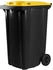 Hardwex Schwarze Mülltonne 240 l
