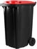 Hardwex Schwarze Mülltonne 240 l