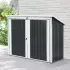 Home Deluxe Mülltonnenbox BASURA L - 1x 240L + 2x 120L (1,5 m² Komplett-Set) abschließbare Türen Gartenbox Mülltonnenverkleidung