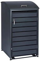 M&uuml;lltonnenbox Mit Abgerundetem Deckel F&uuml;r Eine 120 - 240 Liter M&uuml;lltonne,