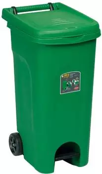 Stefanplast Urban Eco System 80 L with pedal green