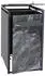 Proregal 1er HxBxT 117x68x80cm Anthrazit Marmor-Optik dunkel - weiß Metall RMV143-03