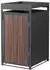 ML-Design Mülltonnenbox 1x240L mit Pflanzdach, Stahl, Anthrazit Holzoptik (490018415)