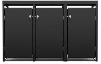 Blumfeldt BinSafe 3 Tonnen (KG29-3door-black-pl)