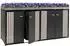 MCW Mülltonnenbox O67 mit Pflanzkasten, Metall, Holzoptik hell, 4er 125x260x84cm (MCW-O67)