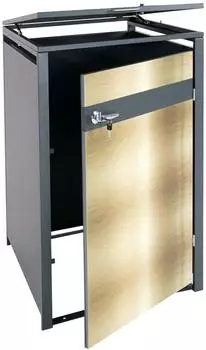 Proregal 1er 117x68x80cm Anthrazit Gold (RMV143-01)
