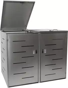 Proregal XL 2er-/4er- HxBxT 116x141x98cm erweiterbar Edelstahl 50kg wetterfest (RMV141-16)