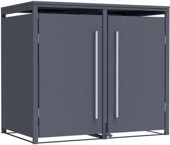 Westmann Pedura inkl. Fußpedal 132 x 80 cm Stahl Anthrazit