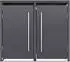 Westmann Pedura inkl. Fußpedal 132 x 80 cm Stahl Anthrazit