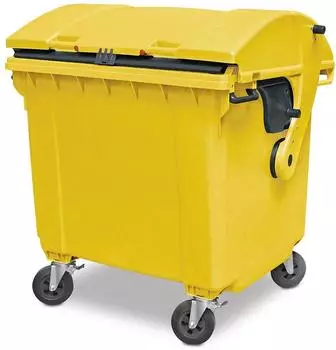 BRB Großmüllbehälter 1100L EN 840 gelb (34605)