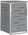 vidaXL Mülltonnenbox 1x240L, Edelstahl, grau (42028998)