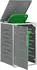 vidaXL Mülltonnenbox 1x240L, Edelstahl, grau (42028998)