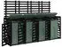 Deluke BOUMI Kiefernholz 4er 318x91,5x128,5cm Schwarz