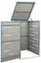 Deluke JAGU Edelstahl 1 x 240L 115x69x77,5cm Blau