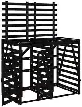 Deluke BOUMI Kiefernholz 2er 162x91,5x128,5cm Schwarz