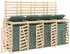 Deluke BOUMI Kiefernholz 4er 318x91,5x128,5cm Natur